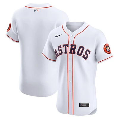 Nike Houston Astros Home Vapor Premier Elite Patch Jersey