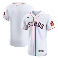 Nike Houston Astros Home Vapor Premier Elite Patch Jersey