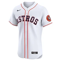 Nike Houston Astros Home Vapor Premier Elite Patch Jersey