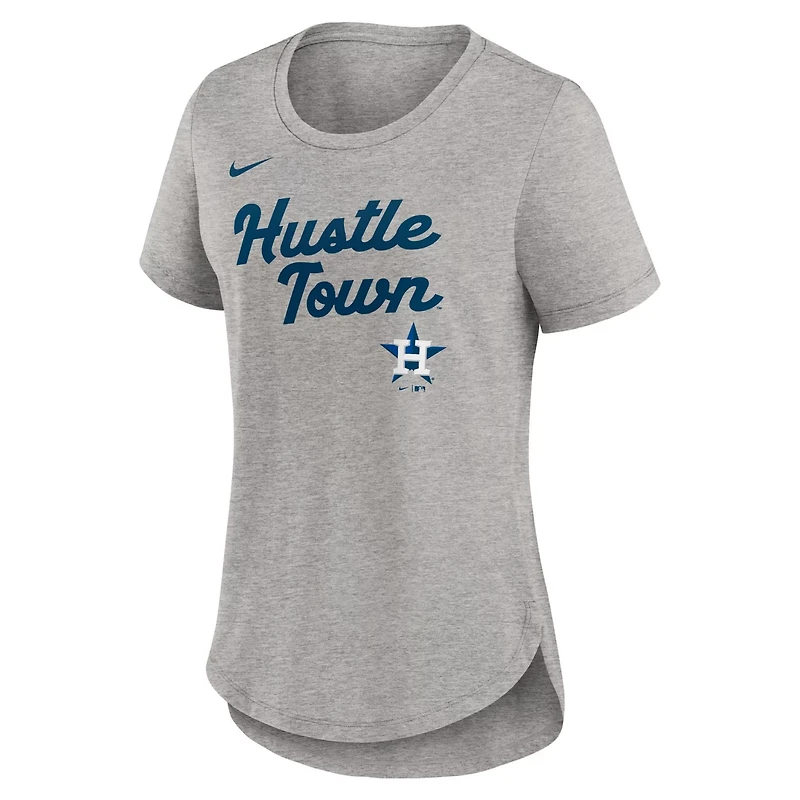 Nike Houston Astros Script Tri-Blend T-Shirt