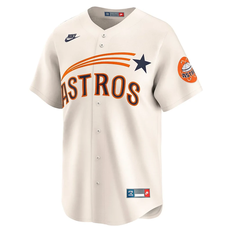 Nike Houston Astros Throwback Cooperstown Collection Limited Jersey