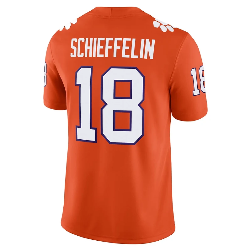 Nike Ian Schieffelin Clemson Tigers NIL Football Game Jersey