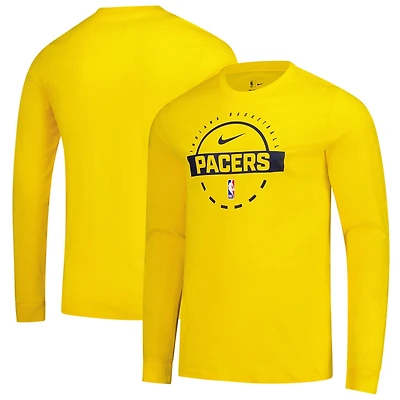 Nike Indiana Pacers Authentic Long Sleeve Practice T-Shirt