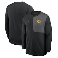 Nike Iowa Hawkeyes 2025 Sideline Coach UV Dri-FIT Long Sleeve Shirt