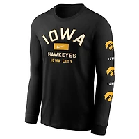 Nike Iowa Hawkeyes Classic Location Long Sleeve T-Shirt