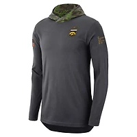 Nike Iowa Hawkeyes Military Long Sleeve Hoodie T-Shirt