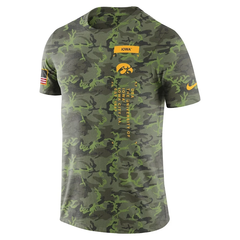 Nike Iowa Hawkeyes Military T-Shirt