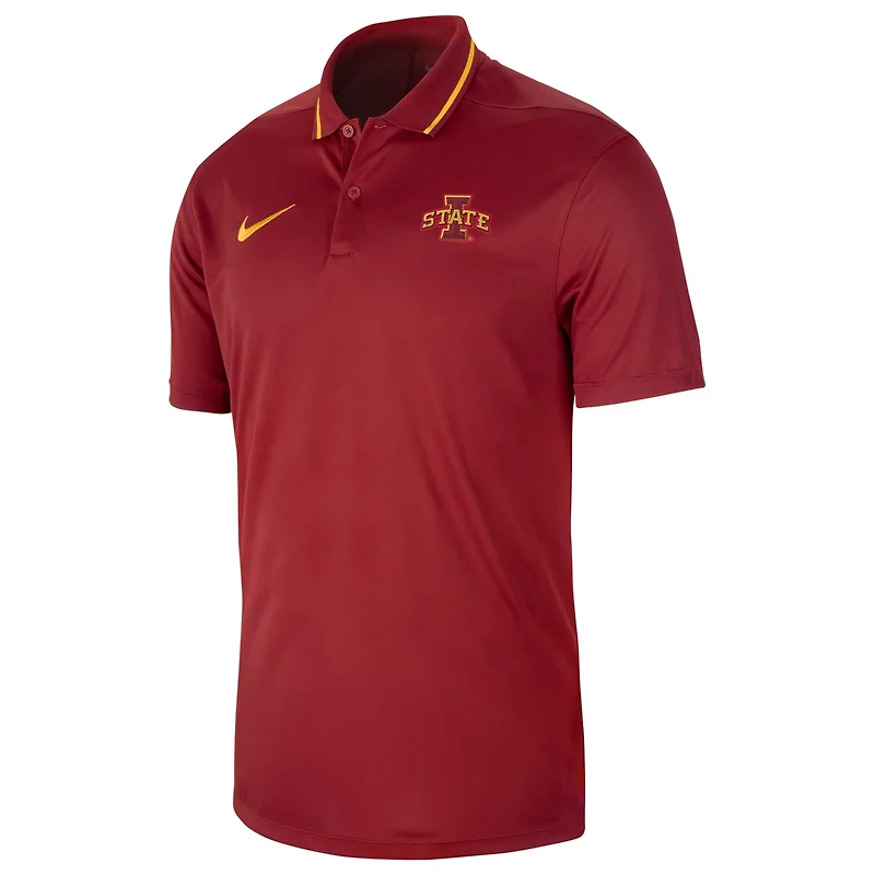 Nike Iowa State Cyclones 2023 Sideline Coaches Performance Polo
