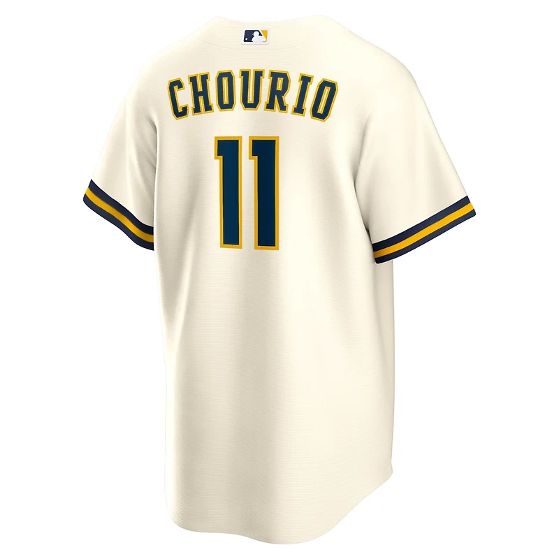 Nike Jackson Chourio Milwaukee Brewers Home Replica Jersey