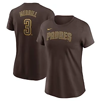 Nike Jackson Merrill San Diego Padres Fuse Name  Number T-Shirt