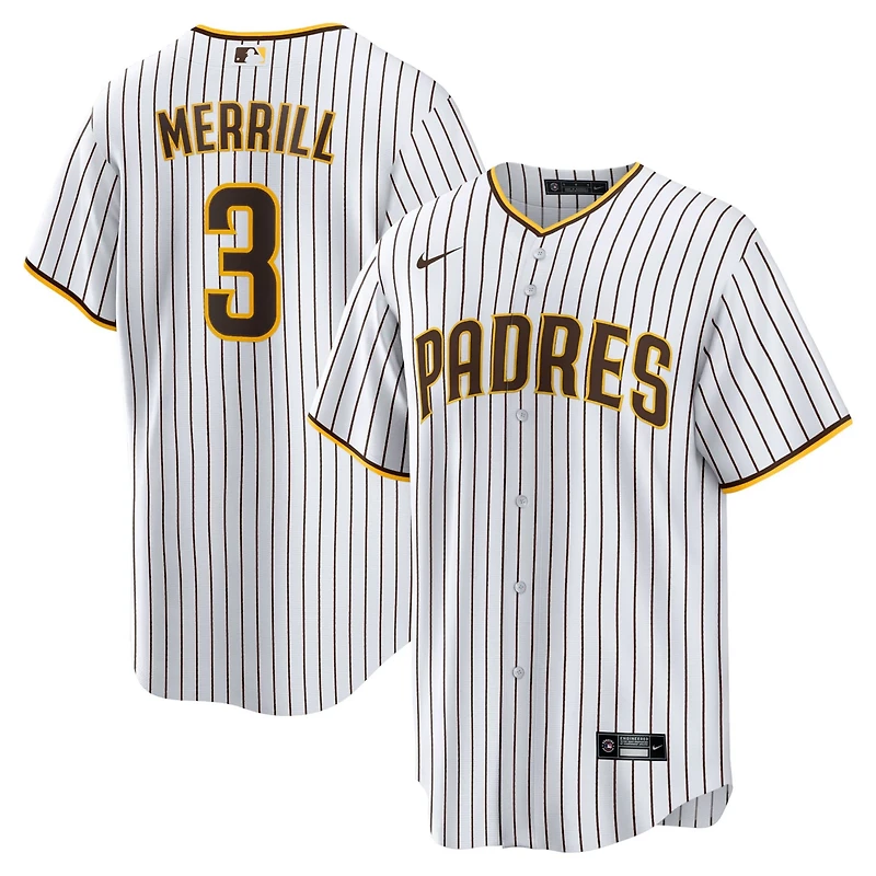 Nike Jackson Merrill San Diego Padres Home Replica Jersey