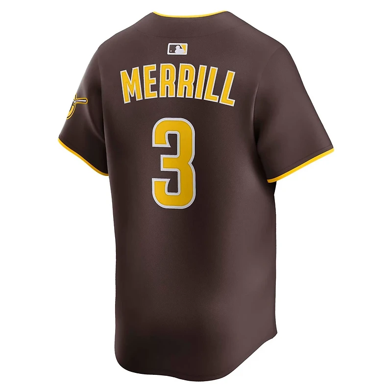 Nike Jackson Merrill San Diego Padres Road Limited Jersey