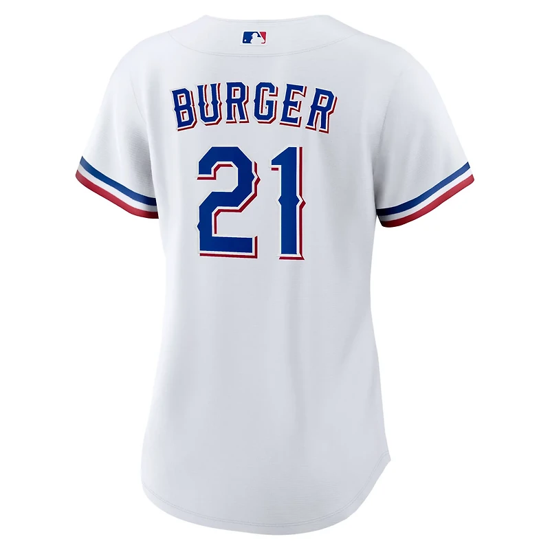 Nike Jake Burger Texas Rangers Home Replica Jersey