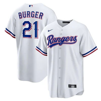 Nike Jake Burger Texas Rangers Home Replica Jersey