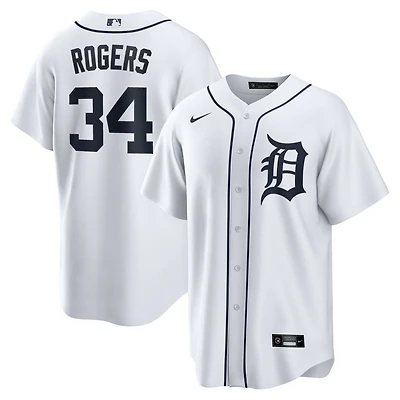 Nike Jake Rogers Detroit Tigers Home Replica Jersey