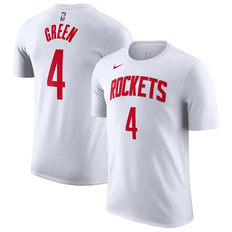 Nike Jalen Houston Rockets 2022/23 Name  Number T-Shirt