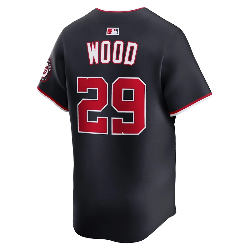 Nike James Wood Washington Nationals Alternate Limited Player Jersey