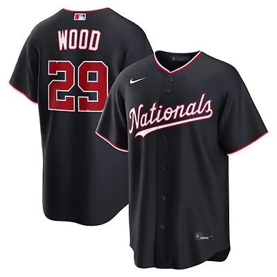 Nike James Wood Washington Nationals Alternate Replica Jersey