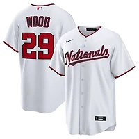 Nike James Wood Washington Nationals Home Replica Jersey