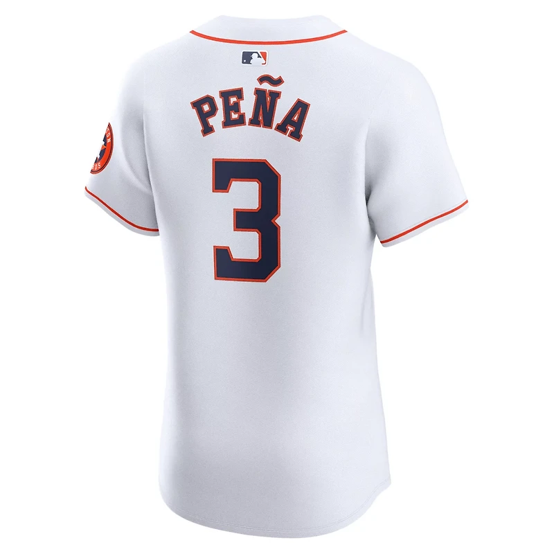 Nike Jeremy Pea Houston Astros Home Elite Player Jersey