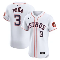 Nike Jeremy Pea Houston Astros Home Elite Player Jersey