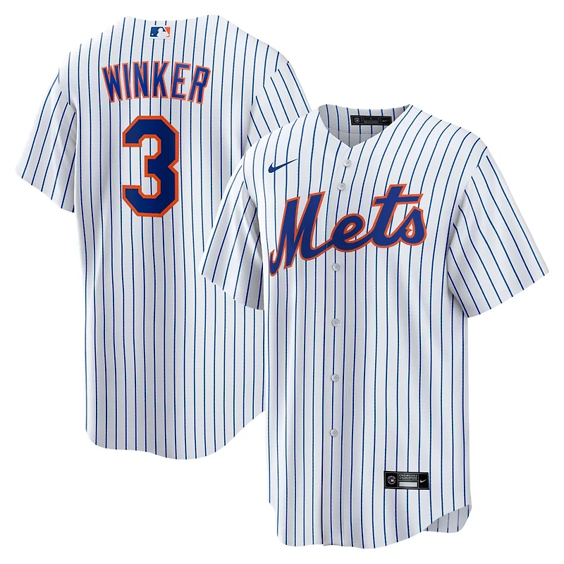 Nike Jesse Winker New York Mets Home Replica Jersey
