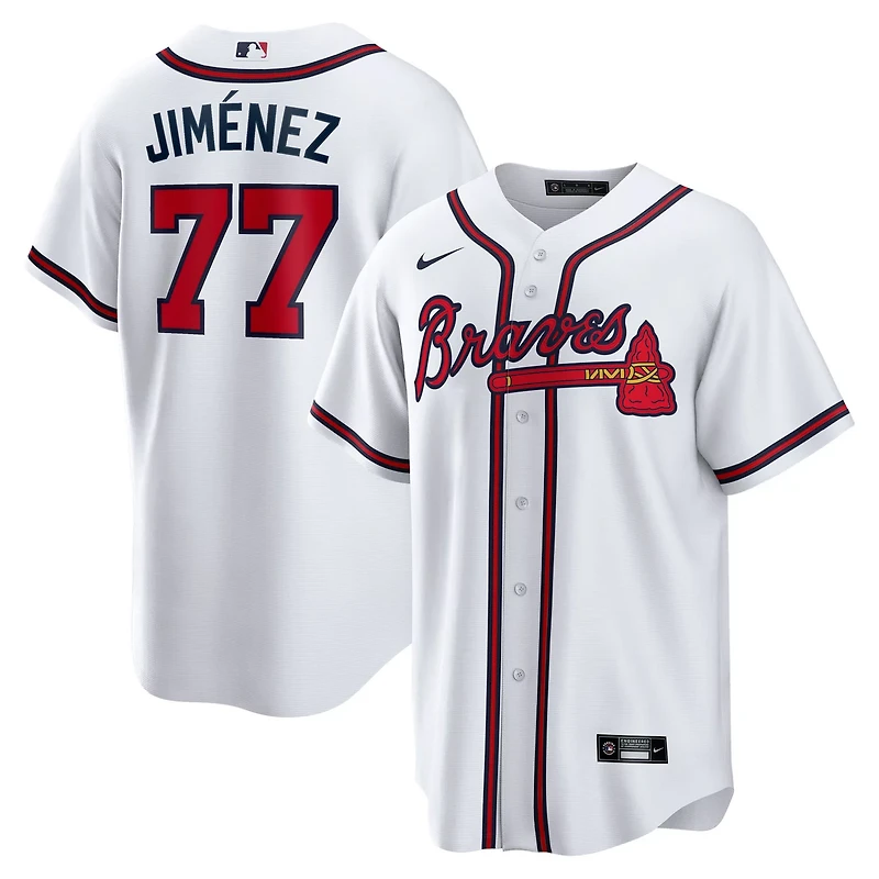 Nike Joe Jimnez Atlanta Braves Home Replica Player Jersey