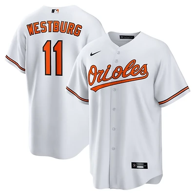 Nike Jordan Westburg Baltimore Orioles Home Replica Jersey