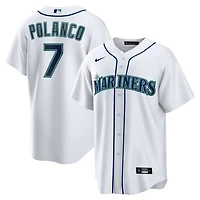 Nike Jorge Polanco Seattle Mariners Home Replica Jersey