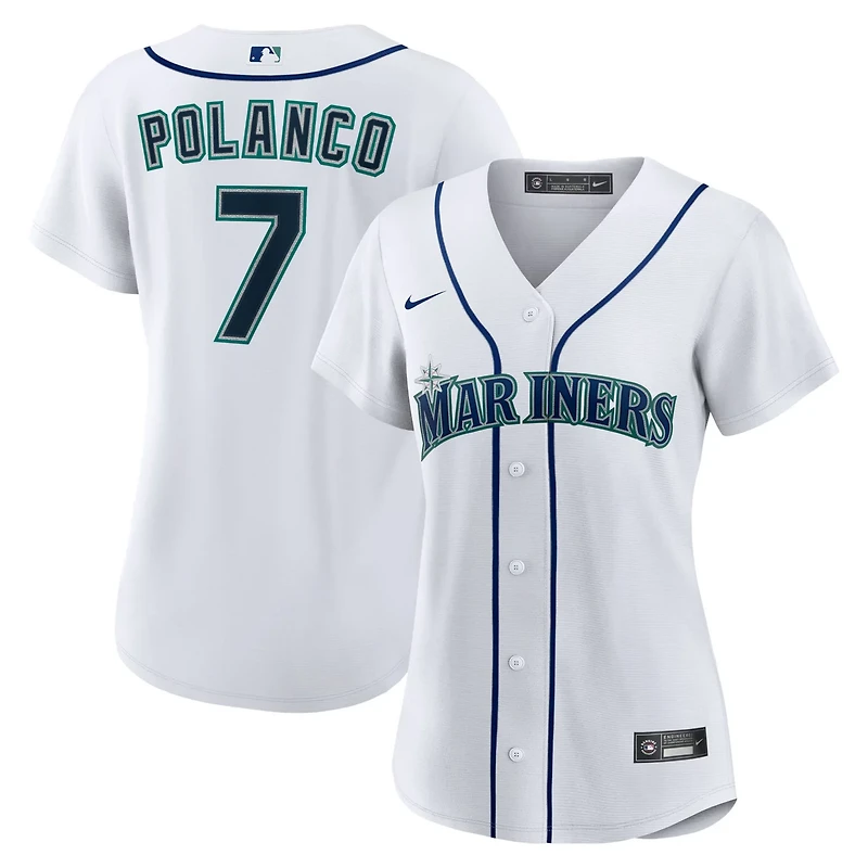 Nike Jorge Polanco Seattle Mariners Home Replica Jersey