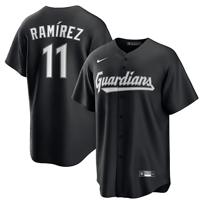 Nike Jos Ramrez Cleveland Guardians Lights Out Replica Player Jersey
