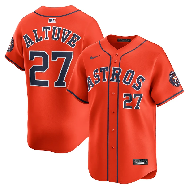 Nike Jose Altuve Houston Astros Alternate Limited Player Jersey