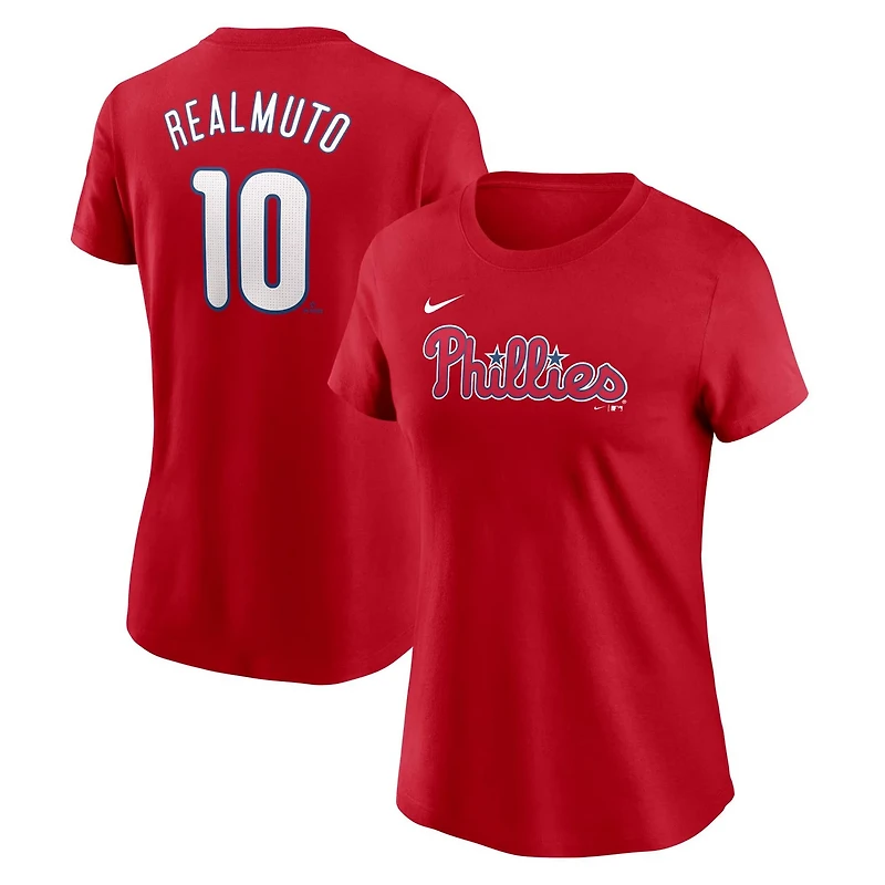 Nike JT Realmuto Philadelphia Phillies Fuse Name  Number T-Shirt