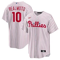 Nike JT Realmuto Philadelphia Phillies Home Replica Player Name Jersey