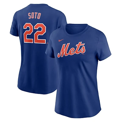 Nike Juan Soto New York Mets Fuse Name  Number T-Shirt