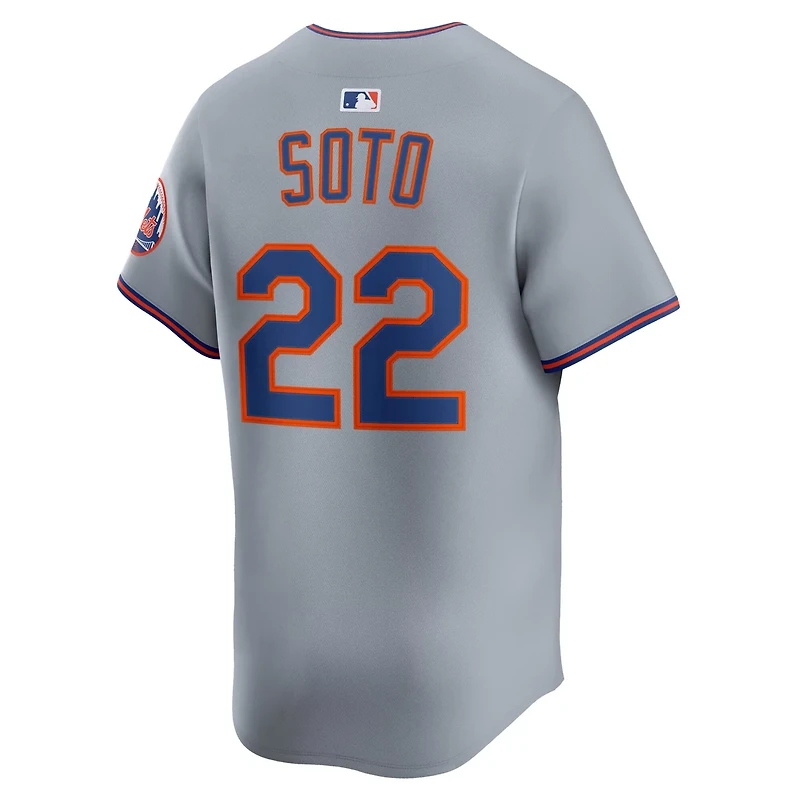 Nike Juan Soto New York Mets Road Limited Player Jersey