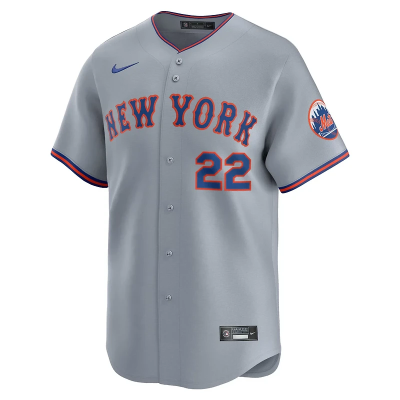 Nike Juan Soto New York Mets Road Limited Player Jersey
