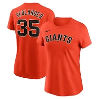 Nike Justin Verlander San Francisco Giants Fuse Name  Number T-Shirt