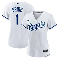 Nike Kansas City Royals 1 Bride Home Replica Jersey