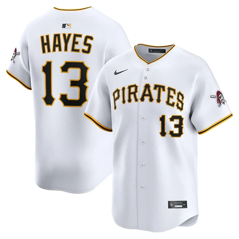 Nike Ke'Bryan Hayes Pittsburgh Pirates Home Limited Player Jersey