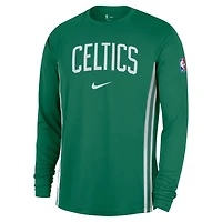 Nike Kelly Boston Celtics 2025 26 Authentic Pre-Game Legend Dri-FIT Long Sleeve Shooting Shirt