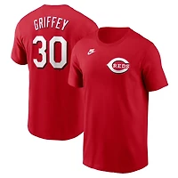 Nike Ken Griffey Jr Cincinnati s Fuse Name  Number T-Shirt