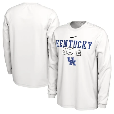 Nike Kentucky Wildcats 2023 On Court Bench Long Sleeve T-Shirt