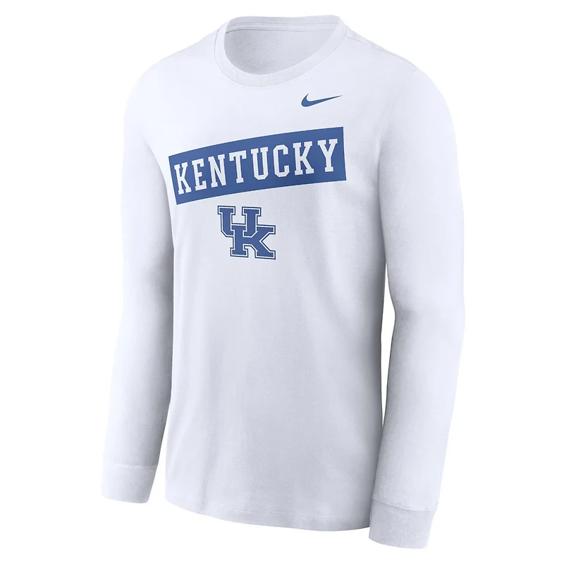 Nike Kentucky Wildcats Two-Hit Classic Location Long Sleeve T-Shirt