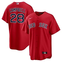 Nike Kristian Campbell Boston Sox Alternate Replica Jersey