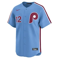 Nike Kyle Schwarber Light Philadelphia Phillies Alternate Limited Jersey