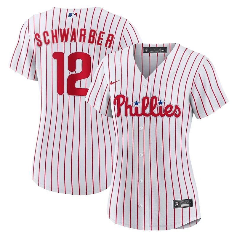 Nike Kyle Schwarber Philadelphia Phillies Home Replica Jersey