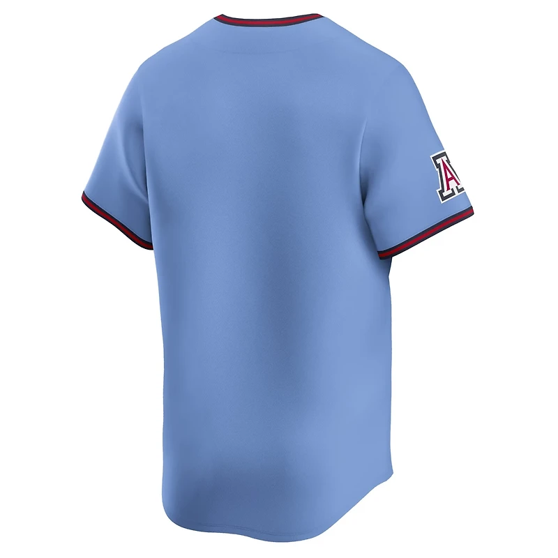 Nike Light Arizona Wildcats Limited Home Wordmark Jersey