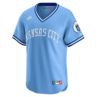 Nike Light Kansas City Royals Cooperstown Collection Limited Jersey