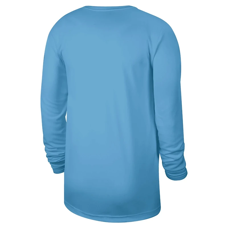 Nike Light Memphis Grizzlies 2024 25 Legend On-Court Practice Long Sleeve T-Shirt